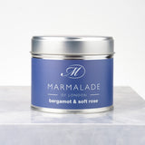 Bergamot & Soft Rose Medium Tin Candle Bergamot & Soft Rose Medium Tin Candle