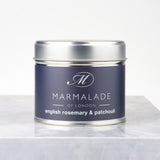 English Rosemary & Patchouli Medium Tin Candle English Rosemary & Patchouli Medium Tin Candle